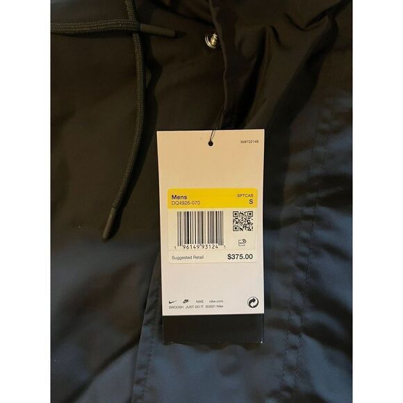 Nike Therma-Fit Life 3-in-1 Parka Jacket Smoke Grey Men Size Small DQ4926-070 - Picture 3 of 4